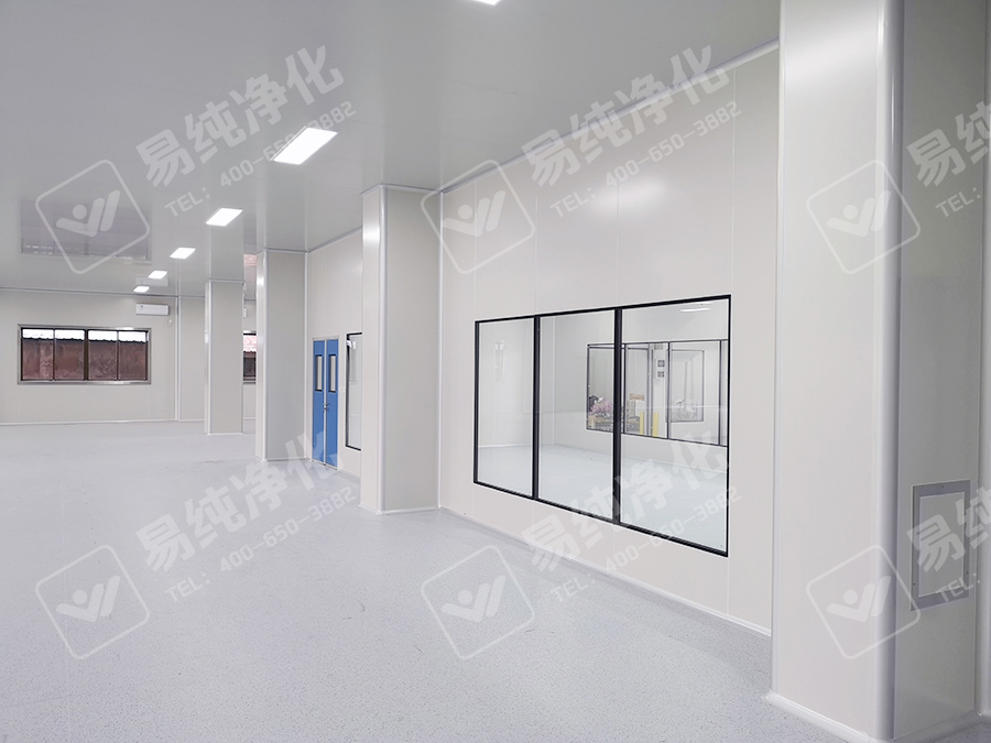 整體工程采用手工板裝修改造，吊頂采用手工單玻鎂凈化板，墻體采用手工巖棉板.jpg